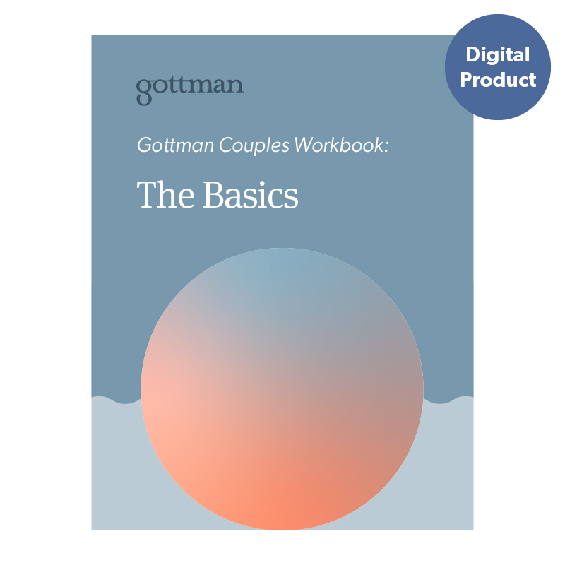 Gottman Couples Workbook: The Basics teaches you and your partner key Gottman concepts with hands-on exercises and lessons.